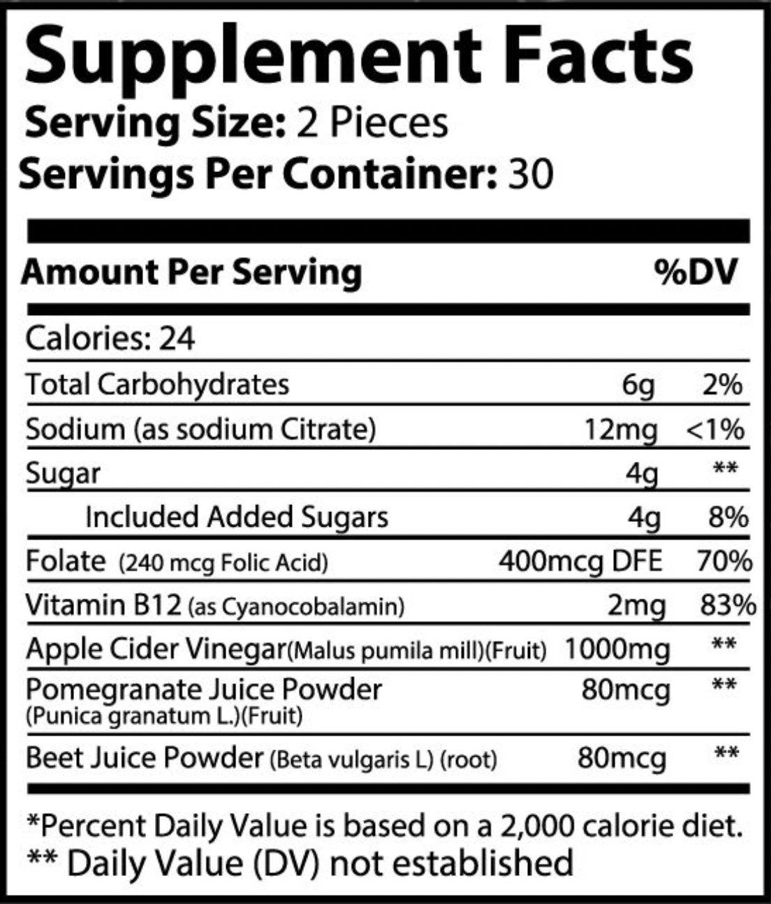 Apple Cider Vinegar - Gummies